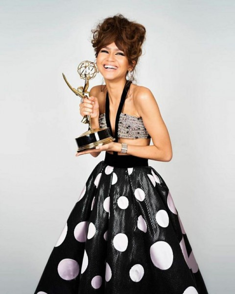 Zendaya se convierte en la actriz más joven en ganar un premio Emmy 