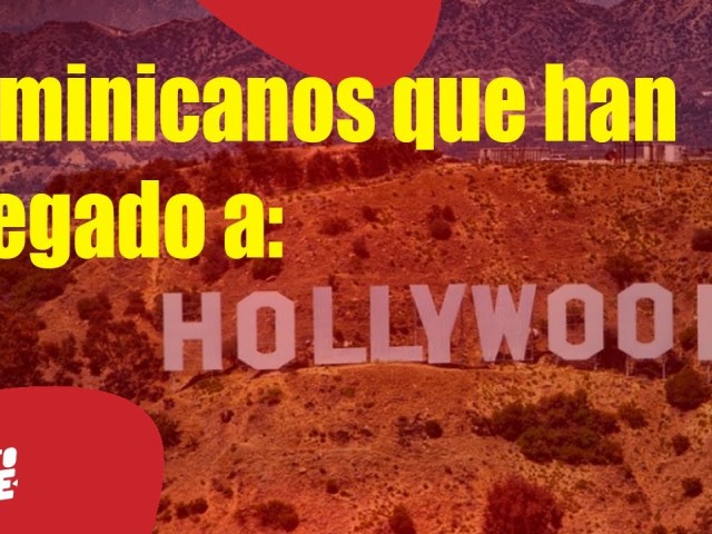 Actores Dominicanos que han llegado a Hollywood